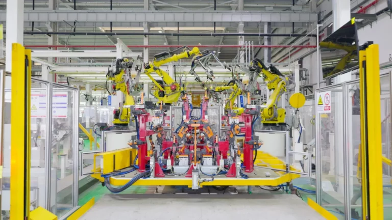 Aptera high-volume production facility supporting the Aptera Launch Design partnership for solar electric vehicle manufacturing