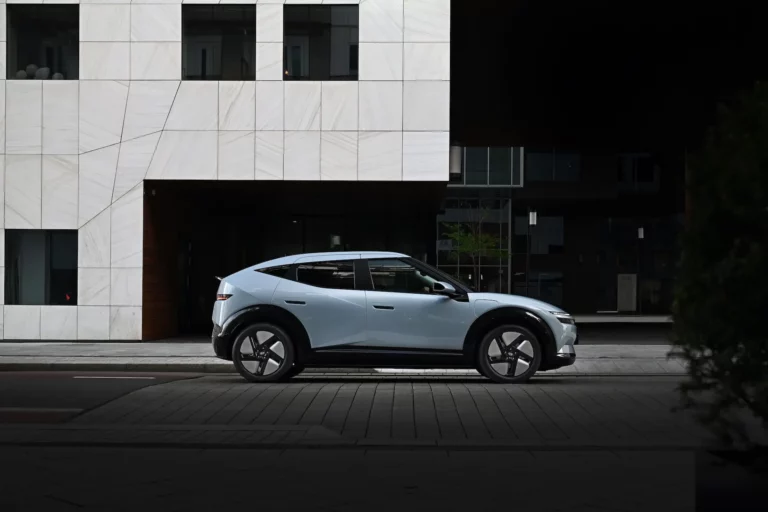 Hyundai IONIQ 3 compact electric Aero Hatch shown in profile, the model at the center of Hyundai IONIQ 3 UK pricing announcement