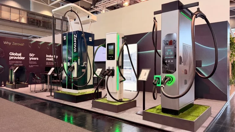 Zerova MCS dispenser on display at the company's IAA Transportation 2026 booth in Hanover