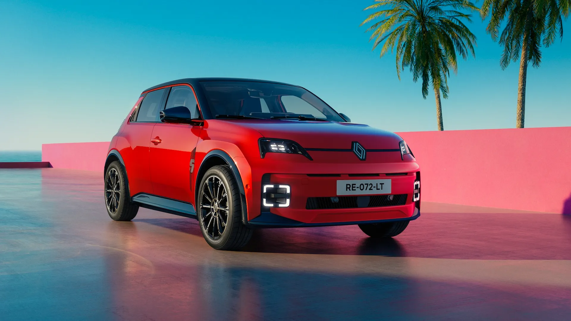 MY27 Renault 5 E-Tech electric supermini, the updated model with up to 259 miles of WLTP range