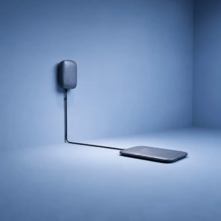 Electreon Lite DOT wireless EV charging pad and wall unit for passenger cars and light commercial vehicles