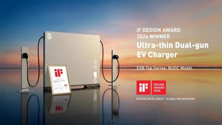 EVB BUDC ultra-slim DC EV charger