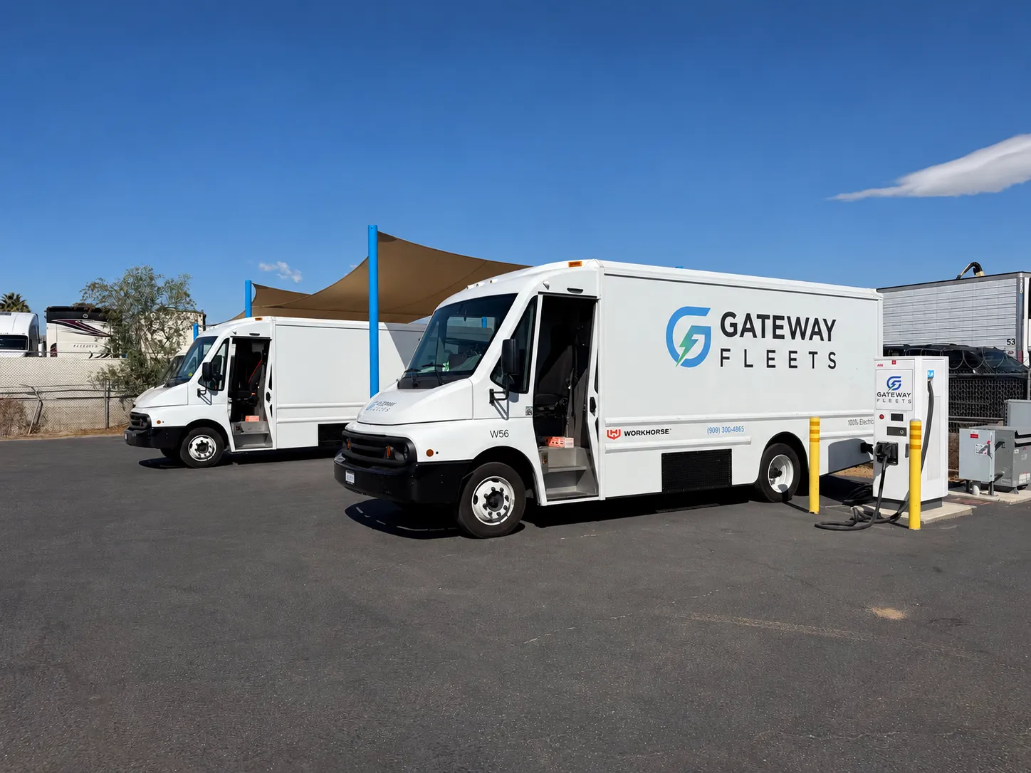 Workhorse W56 electric step vans for Gateway Fleets' 200-truck order