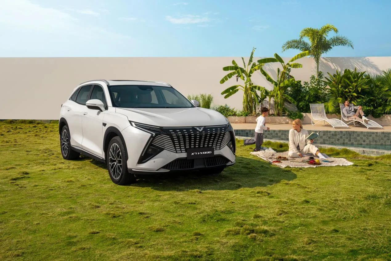 Kaiyi X7 Hybrid SUV exterior, supplied by Kaiyi Auto