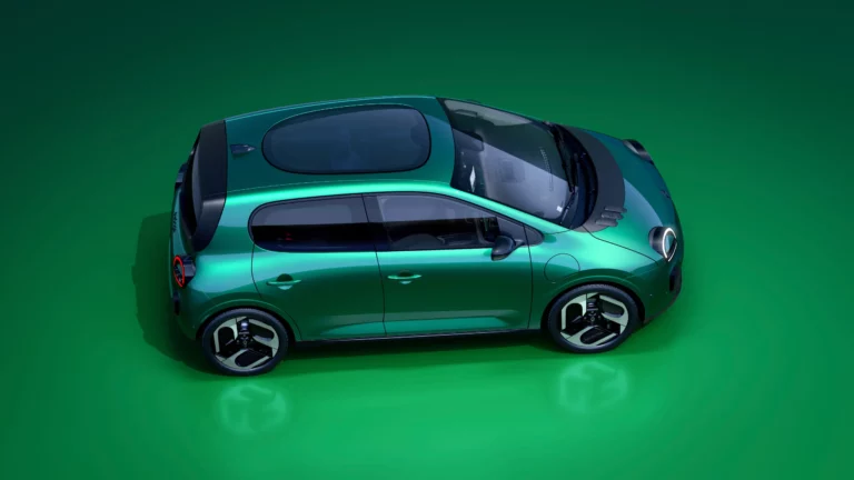 Renault Twingo E-Tech electric with Twingobay panoramic glass roof